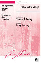Peace in the Valley SATB choral sheet music cover